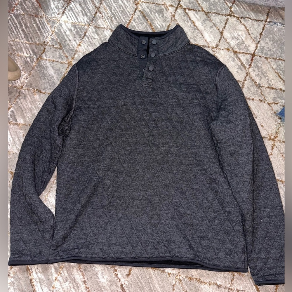 Dark gray hoodie